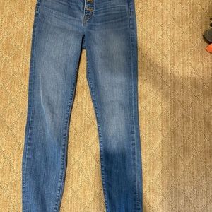 Jcrew “toothpick” jeans